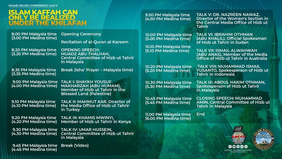 2022 03 01 KHLFH 101 MLY CONFRNS TimeTable EN